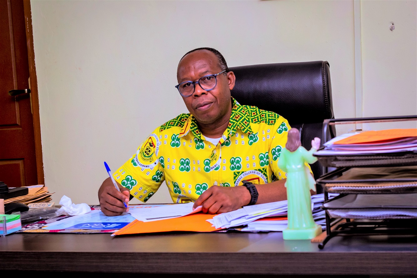 Rev. Fr. George Kyeremeh, Principal of St. Ambrose College of Education